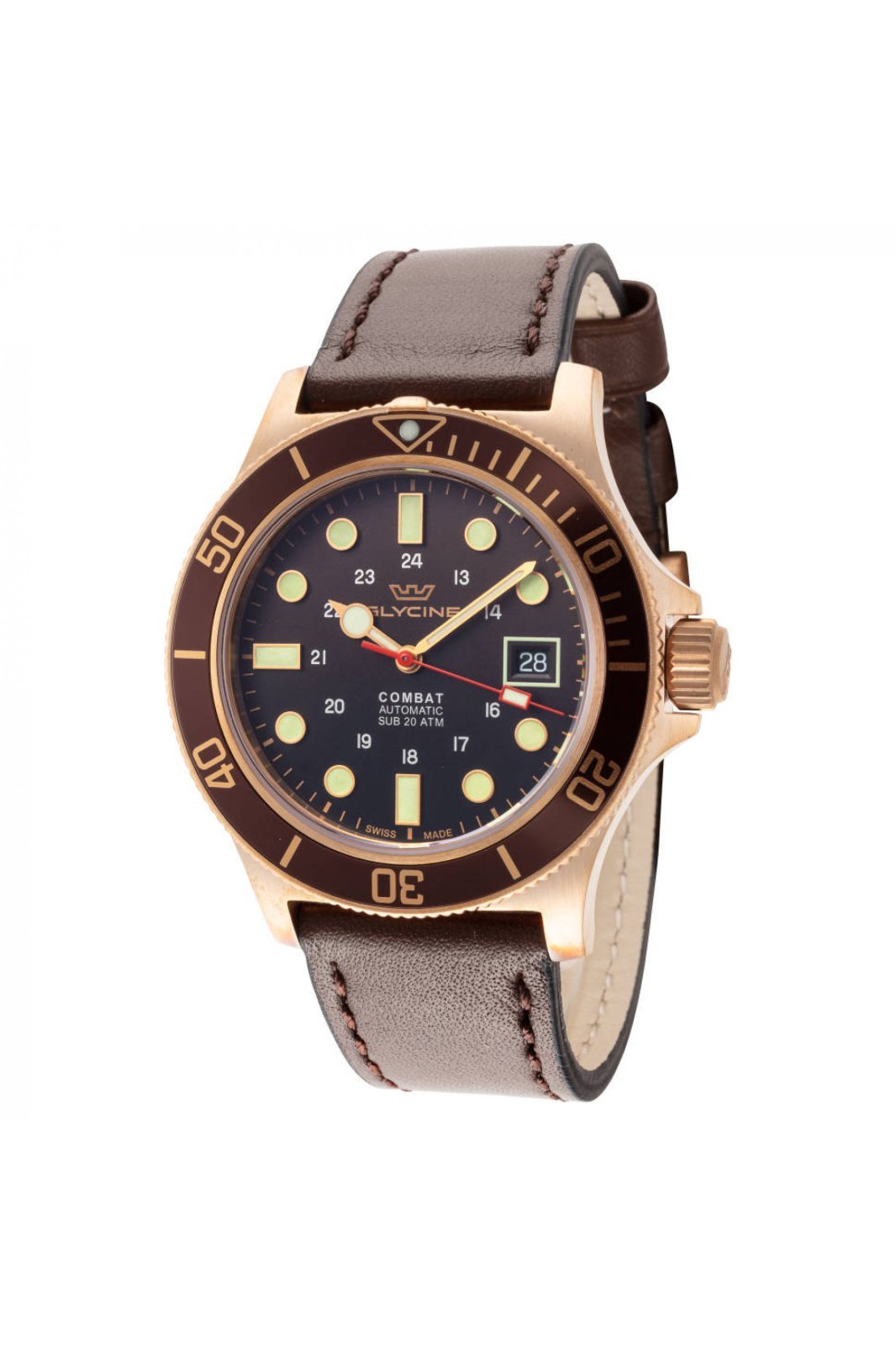 Glycine GL0375 Combat Sub Bronze 42